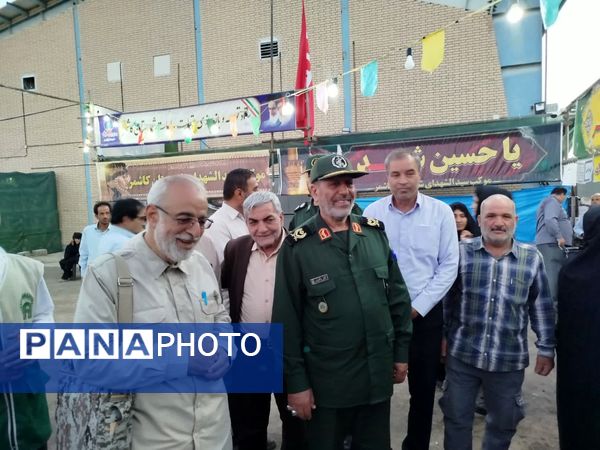  بازدید مدیرکل بنیاد حفظ آثار و نشر ارزش های دفاع مقدس خراسان رضوی از نمایشگاه  کنگره ملی شهید مدرس (ره) 