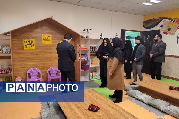 افتتاح اتاق پژوهش در دبستان نیلوفر رفیعی ناحیه دو شهرری 