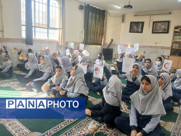 انتخابات سفیران سلامت در دبستان میثاق ناحیه سه