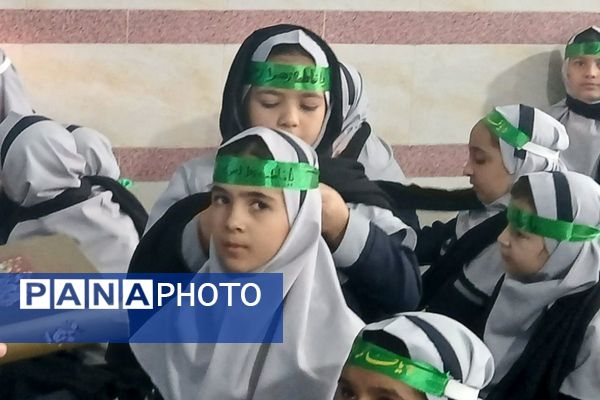  مراسم شهادت حضرت فاطمه زهرا(س) در مدارس بهارستان‌دو