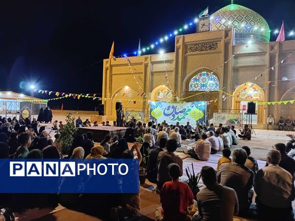 جشن میلاد امام محمد صادق (ع) و حضرت محمد (ص) در امامزاده محمد عابد کاخک