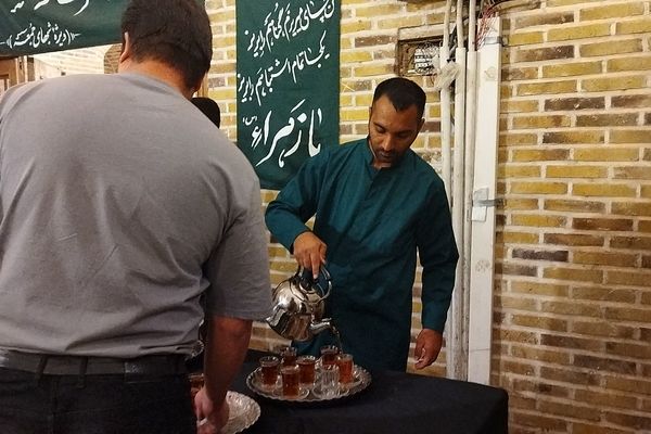 چایخانه حضرت زهرا (س) در مسجد جامع نیشابور 
