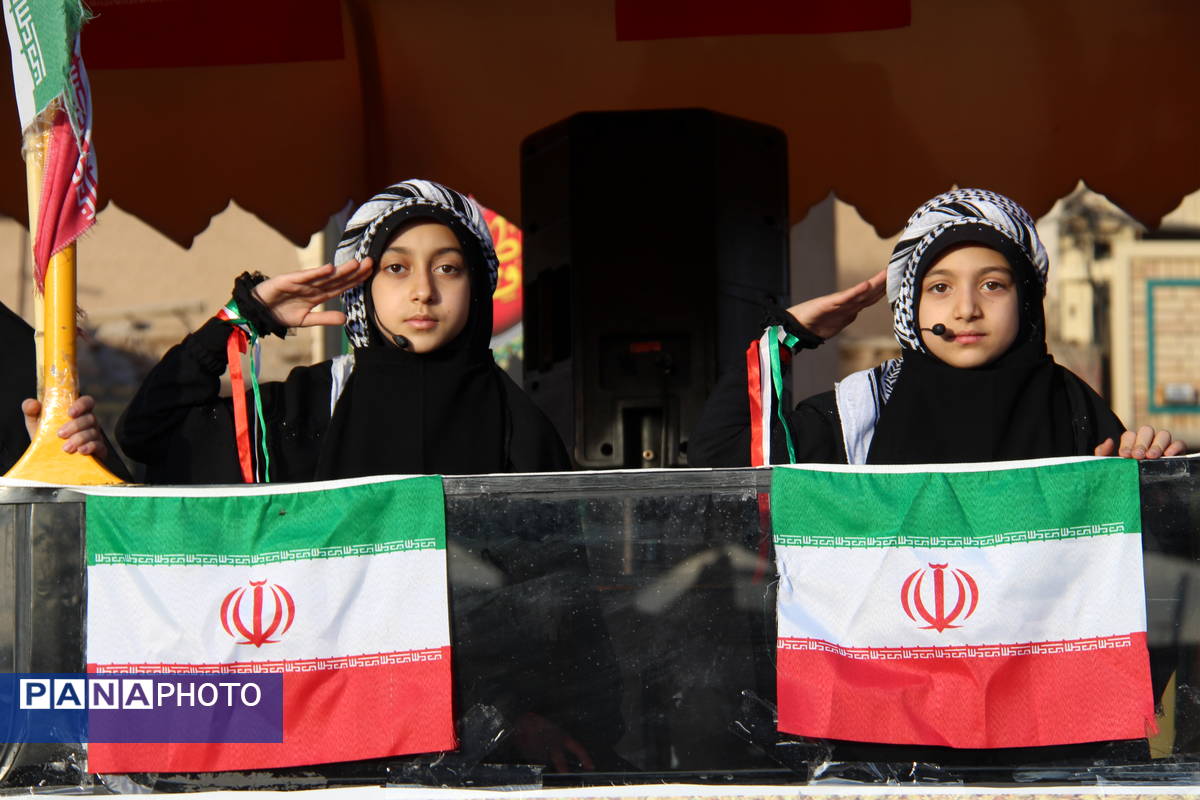 رزمایش اقدار بسیجیان در امیرچخماق یزد