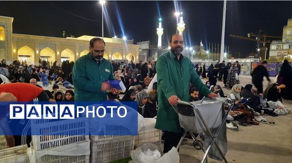 شب نوزدهم ماه مبارک رمضان در حرم مطهر رضوی