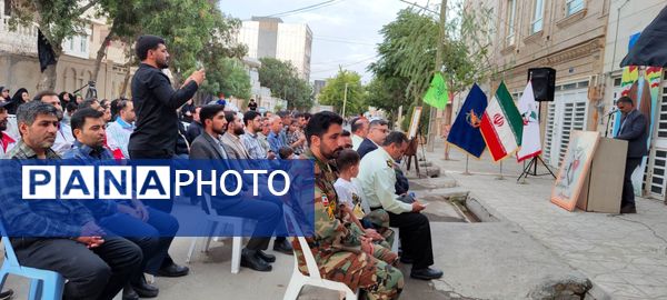 اولین یادواره «شهید آبرویِ محله» در شهرستان شیروان