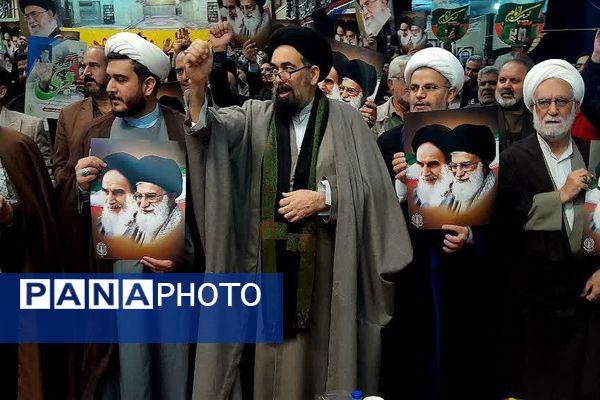 حماسه ۹ دی زنده است؛ ورامینی‌ها بار دیگر با ولایت، پیمان بستند