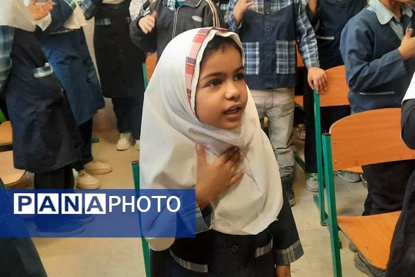 ویژه‌ برنامه‌های عزاداری حضرت زهرا(س) و هفته بسیج در مدرسه باران