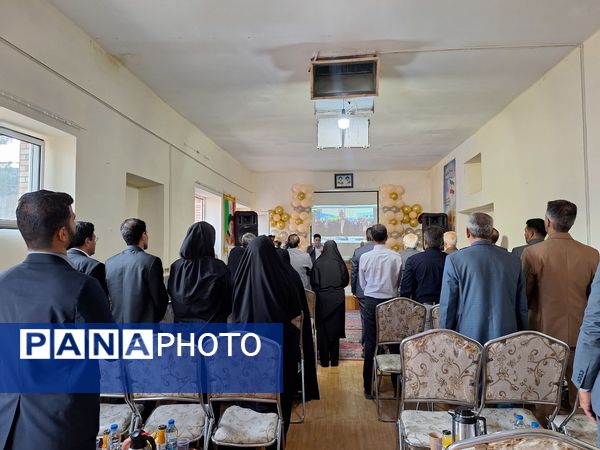 آیین کلنگ‌زنی مدرسه «اولیا» در ناحیه ۴ اصفهان همزمان با سراسر کشور