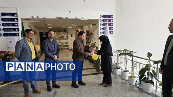 بازدید مدیر کل کتابخانه های عمومی استان خراسان شمالی از کتابخانه شهید بهشتی آشخانه 