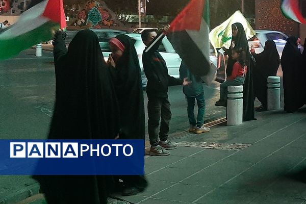 جشن وعده صادق ۲ در میدان فلسطین مشهد