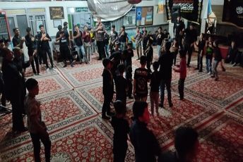 مراسم عزاداری اباعبدالله الحسین(ع) در مسجد جامع شهر بار 