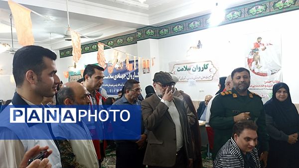 کاروان سلامت و ایستگاه سلامت در شهرستان محمودآباد
