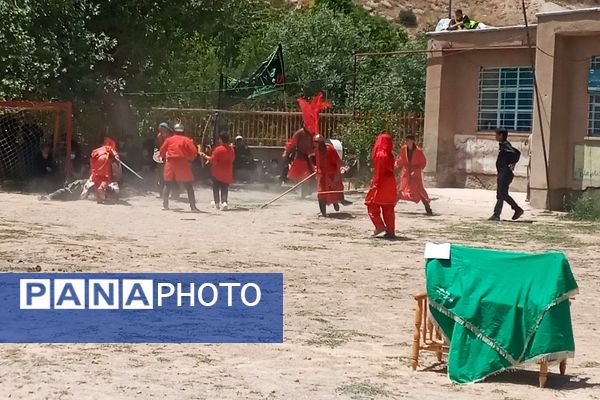 تعزیه خوانی واقعه عاشورا در روستای چکنه علیا خراسان رضوی 