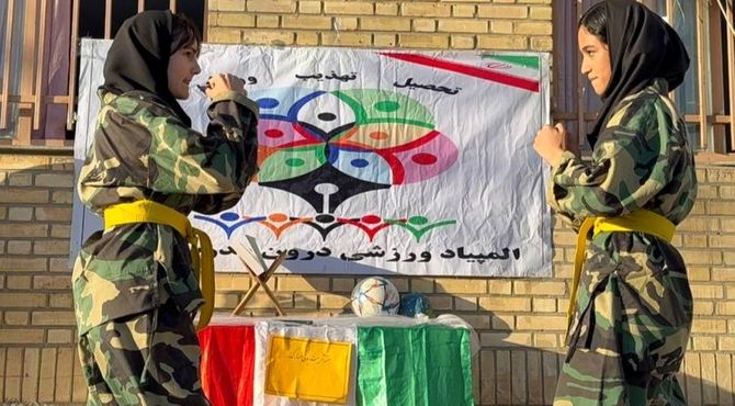 برگزاری پرشور المپیاد درون مدرسه‌ای در دبیرستان بعثت۲ وایین 