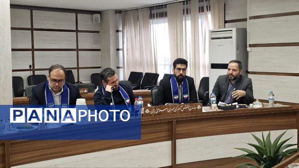 نشست تخصصی پرورشی  گلستان با قائم مقام سازمان دانش‌آموزی