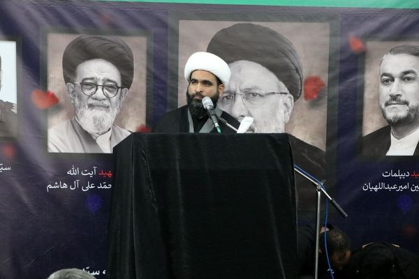 مراسم بزرگداشت شهید جمهور آیت الله رئیسی در رودان 