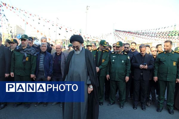 مراسم تشییع پیکر پاک شهدای‌ گمنام در فردیس 