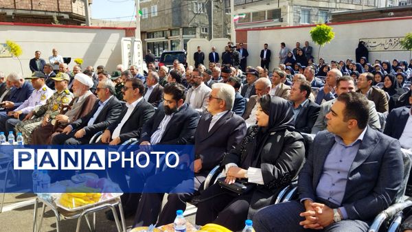 افتتاح مدرسه ۶ کلاسه «بانو مهین شادمان»