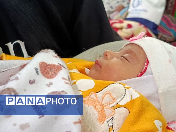 اولین روز اعتکاف دانش‌آموزان در فاروج 