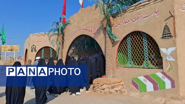 حس و حال دختران دانش‌آموز قم در اردوی راهیان نور