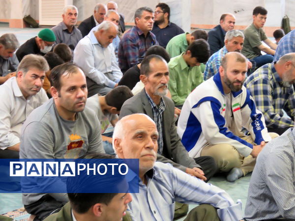 آیین وحدت‌بخش نماز عبادی سیاسی جمعه در مصلی امام خمینی(ره) ماهدشت 