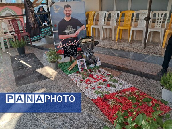 چهلمین روز شهادت مدافع امنیت شهید محمد حیدری قادیکلایی قائمشهر 