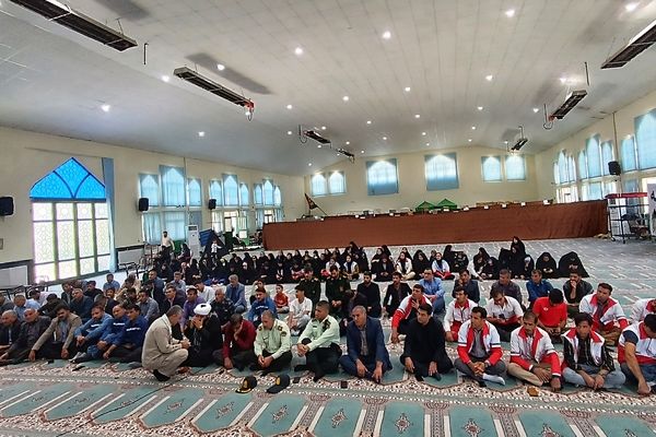 مراسم گرامیداشت شهدای راه قدس در شهرستان مارگون