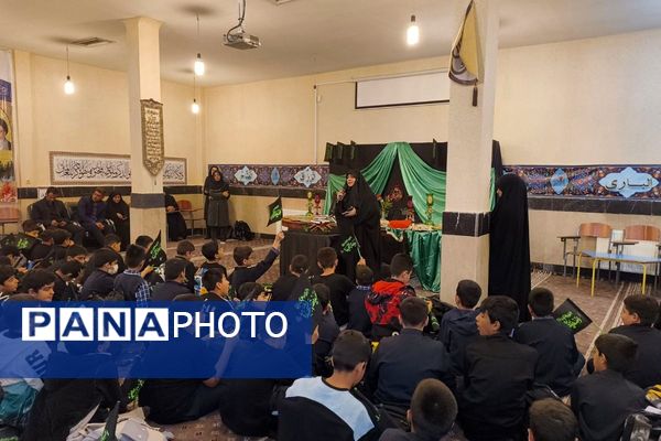 مراسم عزاداری نوگلان فاطمی در دارالقرآن حجت الاسلام قرائتی