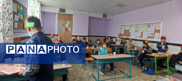 جشن یلدایی در مدرسه شهدای فرهنگی شهرستان شیروان