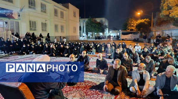 هیئت اجتماع حسینی در اداره آموزش و پرورش ناحیه ۷ مشهد مقدس