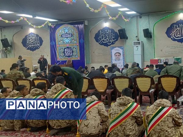 مراسم تشییع پیکر پاک شهید علی‌اصغر آدینه، صحنه‌ای از شکوه ایمان و وفاداری