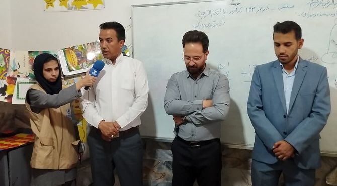 زبانِ مهر در بسترِ سکوت؛ روایت یک دیدار ماندگار در آموزشگاه ولایت فریمان