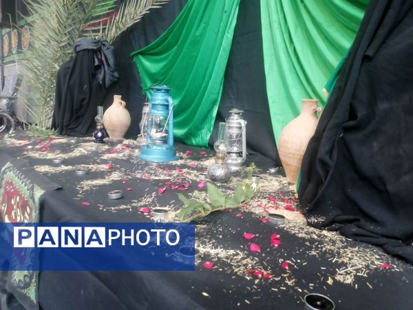 سوگواری دهه فاطمیه ویژه دانش آموزان آموزشگاه زهرا عبداللهیان ارغا 