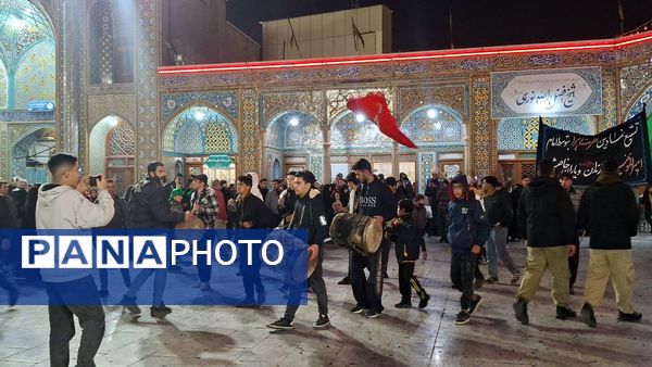 شام غریبان حضرت فاطمه زهرا(س) در حرم حضرت معصومه (س)