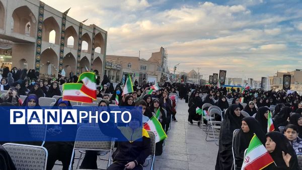 نمایش اقتدار ملت بزرگ ایران در یزد