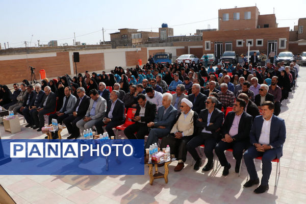  افتتاح مدرسه خیرساز مهندس اصغر کاشانی در کاشان