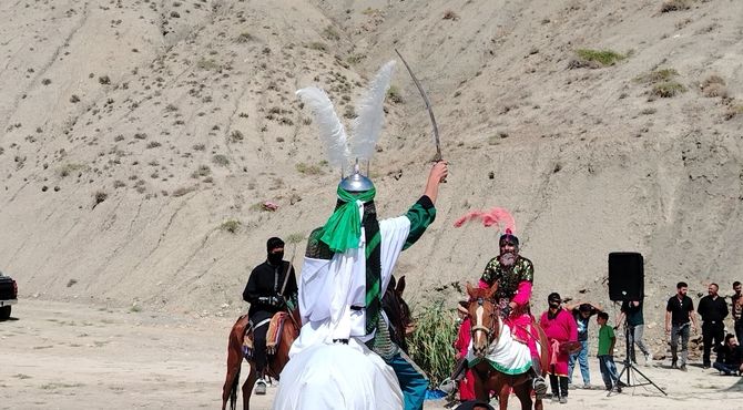 آیین تعزیه خوانی و عزاداری اباعبدالله حسین(ع) در شهر بار