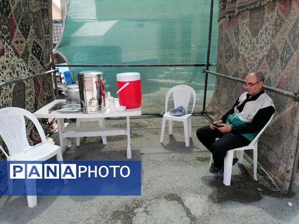 برپایی موکب عاشورایی اربعین حسینی در شیروان