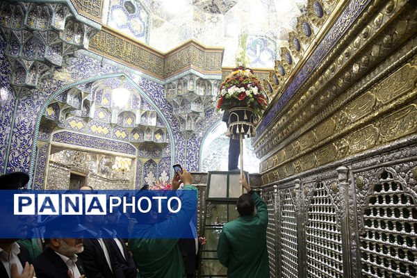 آیین گرامیداشت سالروز طوفان الاقصی با حضور کارکنان پلیس در قم