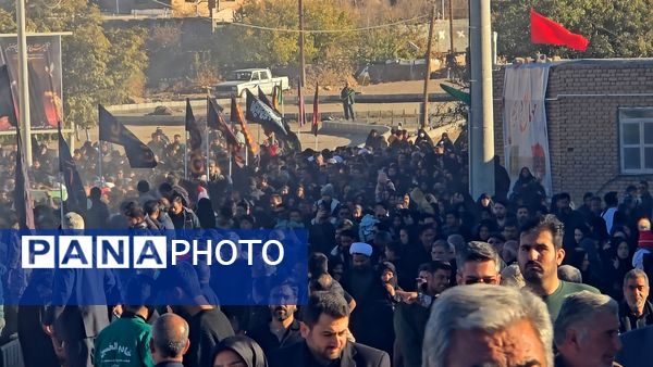 استقبال باشکوه مردم شهرستان بهاباد از شهید گمنام