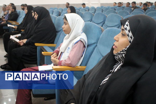 مراسم اولین سالروز شهادت شهدای خدمت در آموزش و پرورش استان بوشهر