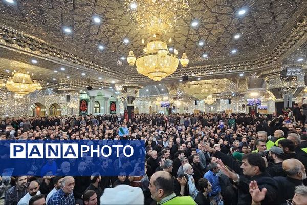 بدرقه یاران انقلاب در حرم حضرت عبدالعظیم (ع) شهرری