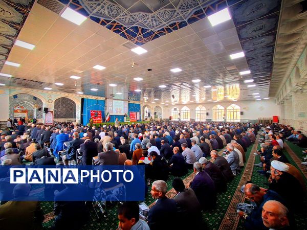 نماز عبادی سیاسی جمعه در شهرستان کاشمر 