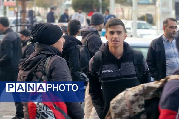 اعزام دانش‌آموزان پسر قرچکی به سرزمین نور