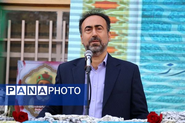 برگزاری آیین متمرکز بازگشایی مدارس در دبیرستان فاطمیه کرج