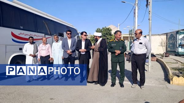 اعزام بیش از ۸۰ دانش‌آموز دختر از لیردف و جاسک به مناطق عملیاتی جنوب