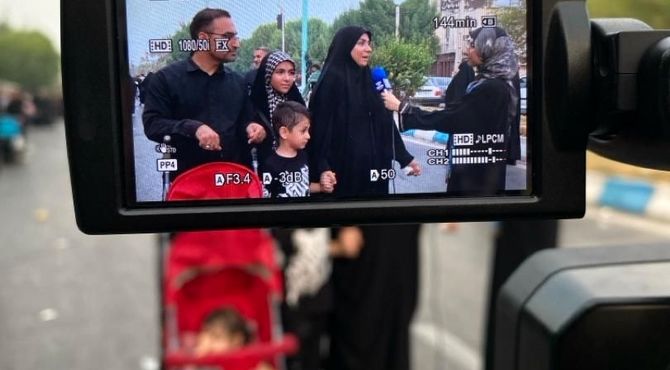 همدلی دانش‌آموزان در خدمت جاماندگان اربعین