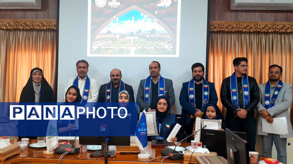 آئین تجلیل از خبرنگاران منتخب پانا ناحیه ۴ اصفهان 