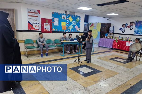 کارگاه تولید محتوا و برپایی نمایشگاه پژوهش در دبستان بانو ابوالوفا ناحیه دو شهرری 