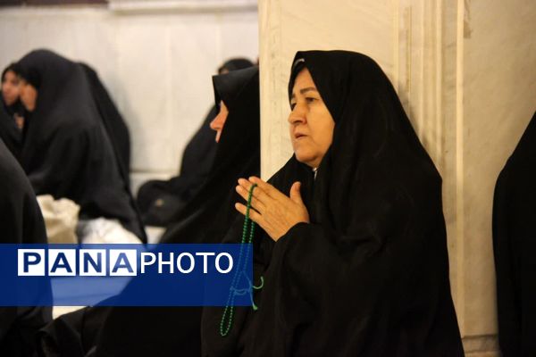 مراسم شب‌های فاطمیه در حرم امامزاده عباس بن موسی (ع) بجنورد 